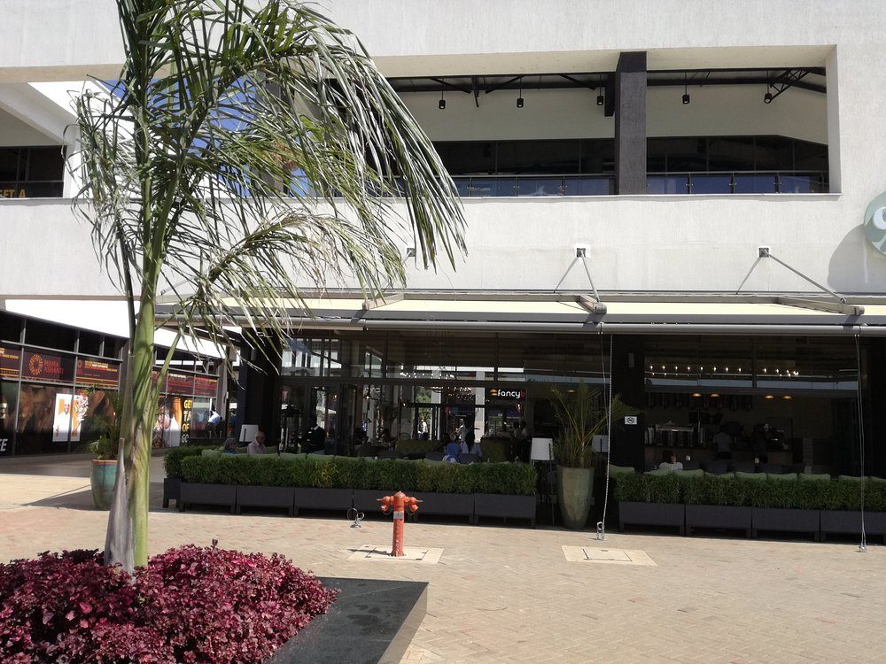 Outdoor lounge terraces — the suburb’s living room