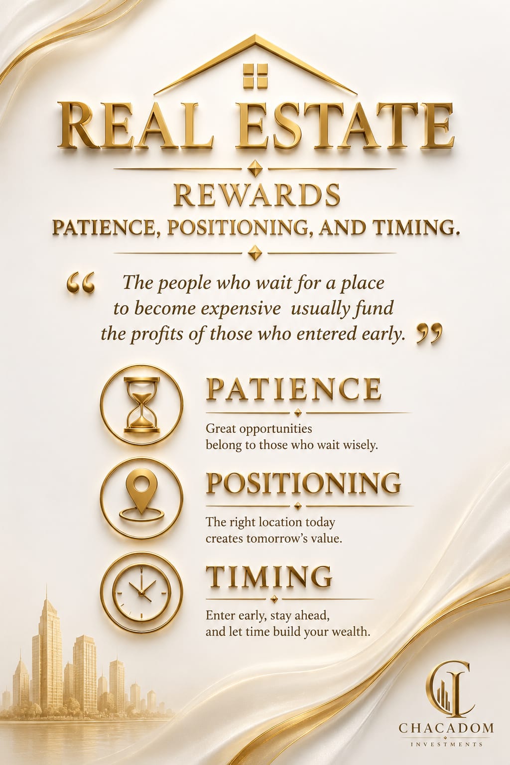 Real estate rewards